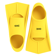 오리발 숏핀 스노쿨링 + 메쉬백 증정 사이즈 200mm~290mm, 옐로우