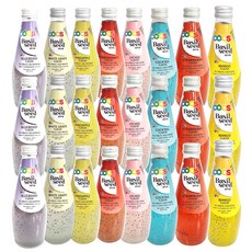 쿠스 바질씨드 드링크 8종, 24개, 290ml