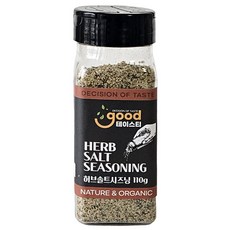 굿테이스티 허브솔트시즈닝 마일드 110g 허브솔트 바베큐 캠핑 소금 향신료 시즈닝 파우더, 1개
