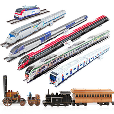 [본사직영] 코레일 기차 8종 모형 만들기 택1 - KTX ITX 새마을 청춘열차 전동열차 경인선, 기차만들기 3D퍼즐, 1개, 61피스, 05. 전동열차