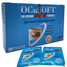 오큐소프트 리드 스크럽 플러스 20패드 눈꺼풀세정제 눈세척 눈청소 마이봄샘 리드크리너 [사용기한.2027.09.30], 20개, 29g