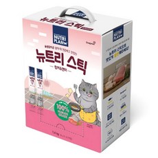 동원 뉴트리플랜 뉴트리스틱 고양이 간식 츄르 대용량, 혼합맛(참치/연어), 1.4kg, 1개