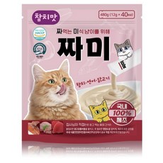 짜미 국내생산 1등급 짜먹는 고양이 간식 3세트 120P, 12g, 120개, 참치 12g, 120개, 참치