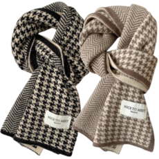 비바띵즈 여성 목도리 겨울 머플러 2개