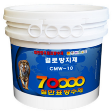 칠만표 결로방지제 4kg (장갑+붓) 곰팡이 결로방지 실리카 규조토 페인트 베란다 실내용 CMW-10, 백색, 1개, 4L
