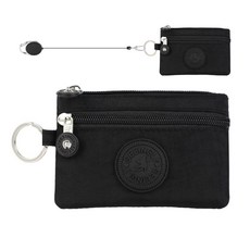 여행용 미니동전지갑 키링+도난방지 릴선
