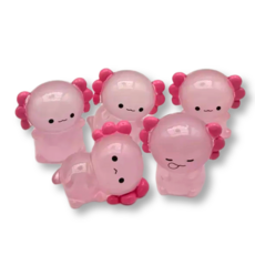 LETOJ 테라리움 소품 미니 야광 피규어 동글우파루파, 1개