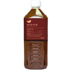 다다이차 바른 무설탕 제로 통대추 갈아 넣은 걸죽하고 진한 대추진액 대추차, 1개, 1개입, 1000ml