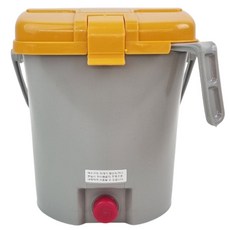 가정용 5L 5리터 음식물쓰레기통 배수구멍 내통 외통 분리형 칩꽂이없음