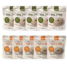 오그링 귀리 곤약밥 5EA + 현미 곤약밥 5EA, 10개, 150g