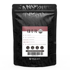 산그리메 국내산 대추차 100티백 대용량 PLA 생분해필터 삼각티백차, 1개, 100개입, 1g, 1g