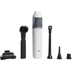 베리지 다용도 무선 핸디 차량용청소기 자동차와 집에서 겸용, 화이트