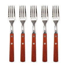 내츄럴 우드 디너, 레드, 5개