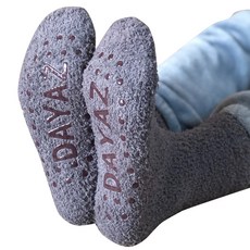 겨울 남성 여성 미끄럼방지 논슬립 무압박 중목 포근한 따뜻한 수면양말 4켤레 환자 노인 임산부 산모 보온 양말