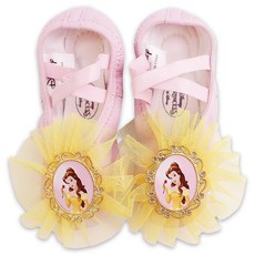 SNC 디즈니 코사지 발레슈즈 [벨-옐로우]