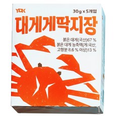 영덕농수산 대게 게딱지장 게내장, 150g, 1박스