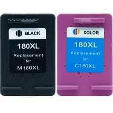800매 600매 특대용량 삼성 호환잉크 세트 INK-M180XL C180XL SL-J1660 J1663 J1665 J1770FW, 1개 1개