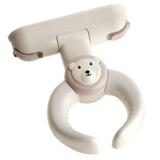 베베릴렉스 붙이는 아기 샤워 목욕 핸들 2세대, 1개, 피치베어