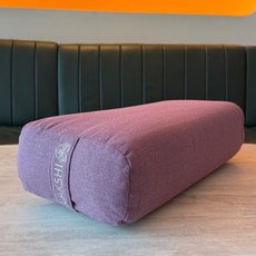 라크시 요가볼스터 린넨 볼스터 임산부 다이어트 명상 소파베개 yoga pillow, 1개, 라일락