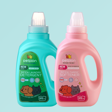 [1+1] 펫피온 반려동물전용 비피다 세탁세제 970ml + 섬유유연제 970ml, 2개