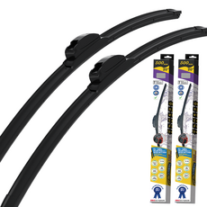 제네시스 G80(16/7월이후)제네시스 G90 현대차 실리콘 발수코팅 무소음 와이퍼 교체 2P / 650mm+400mm(1세트)