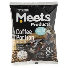 일본 Meets 미츠 포션커피 1봉지 8개입 블랙 캡슐커피, 1개, 18g