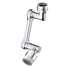 욕실 전용 수도꼭지 2단 1080도 회전 연장탭 풀세트 비음용 야외 수전 자유로운 방향 조절 2가지 분사 모드, 1개