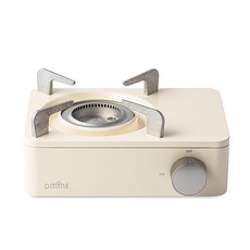 디마인 감성 스토브 캠핑 미니 가스버너 휴대용 GRASTOVE (+ 전용가방포함), 크림, 1개