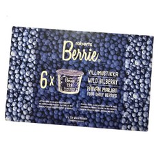 로버츠베리에 빌베리 주스, 100ml, 6개