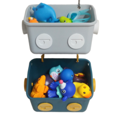 욕실장난감정리, 그레이, 1개