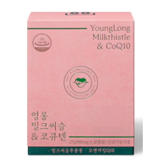 영롱 밀크씨슬 코큐텐 3+1, 4개, 30정