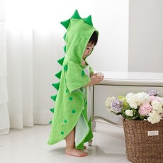 솜니움베베 아기 유아 공룡 디노 후드 물놀이 비치가운