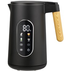 통스텐 1.7리터 대용량 무선 전기주전자 온도조절 블랙 화이트