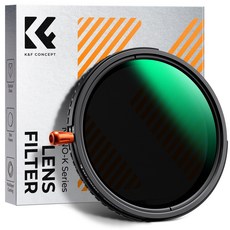K&F CONCEPT Nano-Klear 가변 ND2-32&CPL&블랙 미스트 1/4 3-in-1 필터, 67mm, 1개