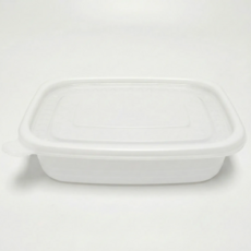 (맞춤팩) 일회용 죽용기 100개SET (용기+뚜껑), 1세트