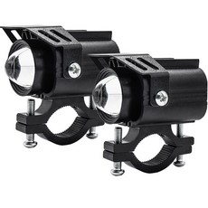 S8블랙케이스LED램프/12V/24V/2WAY/안개등/와이드램프/서치라이트/작업등/오토바이/화물차/중형트럭/중형기계/농기계/화이트/옐로우/램프/확산형/겸용, 1세트