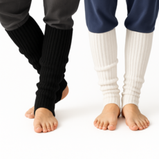 노바요가 요가 니트 워머 발레 필라테스 다리 발토시, 세트1, 1개