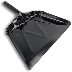 옐릿 아이언아머 쓰레받이 철판, 1개, 검정