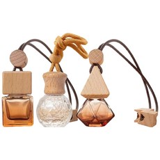 Luntim 차량용 디퓨저 용기 10ml, 짙은색, 3개