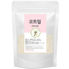 천연팩 오트밀 가루 100g 숲으로허브 곡물팩 오트밀팩, 5개, 1개입