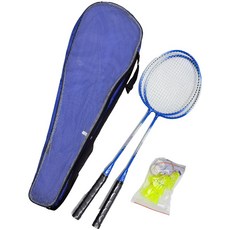 혼자하는 셀프 배드민턴 실내 연습기 리턴콕 배드민턴채 2개 LED 셔틀콕3개, 1세트, 배드민턴연습