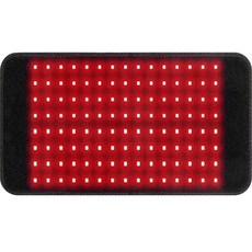 햇살의료기 근적외선 허리 온열 찜질기 좌욕기 LED 120개 복부 마사지기, 검정, 59800