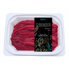 인생의낚 - 오징어미끼 레드 (품격) 한치 열기 우럭 장어 붕장어 선상 바다원투낚시미끼, 1개