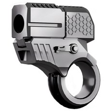 UB 메탈 EDC 자이로스코프 권총 피젯, 그레이, 1개