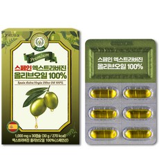 리쥬엑스 캡슐 올리브오일 스페인 엑스트라버진 한미양행제조, 4박스, 30정