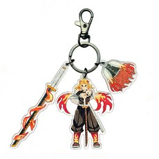 민티아 귀멸의 칼날 키링 가방걸이 캐릭터 키홀더