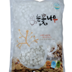 눈꽃나무 눈꽃 인절미 1.7kg 굳지않는 국산 빙수떡, 1개