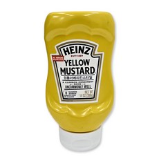 하인즈 옐로우 머스타드 396g, 1개
