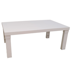 신한리빙 플라스틱 무볼트 다용도 조립식선반, 화이트