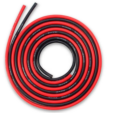 실리콘전선 6AWG 실리콘케이블 고전류 전선, 흑색 1m 단위 (수량만큼 연결 발송), 1개